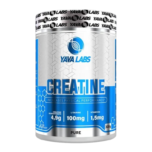 Yava Labs, Creatine 300g +Taurine, 300G, 60 Servings