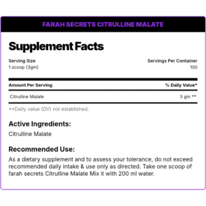 Supplement Facts